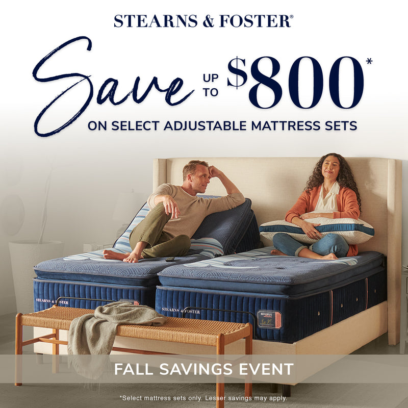 Stearns & Foster Fall Savings Event