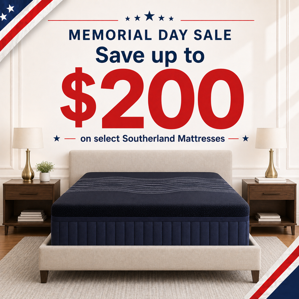 Southerland Mattress Memorial Day Mattress Sale in Boone, Banner Elk, Blowing Rock, NC.