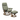 Stressless Consul Recliner & Ottoman by Stressless Classic Large