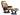 Stressless Sunrise Recliner & Ottoman by Stressless Classic Large