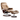 Stressless Sunrise Recliner & Ottoman by Stressless Signature Large