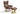 Stressless Wing Recliner & Ottoman by Stressless Classic Large