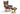 Stressless Wing Recliner & Ottoman by Stressless Classic Large