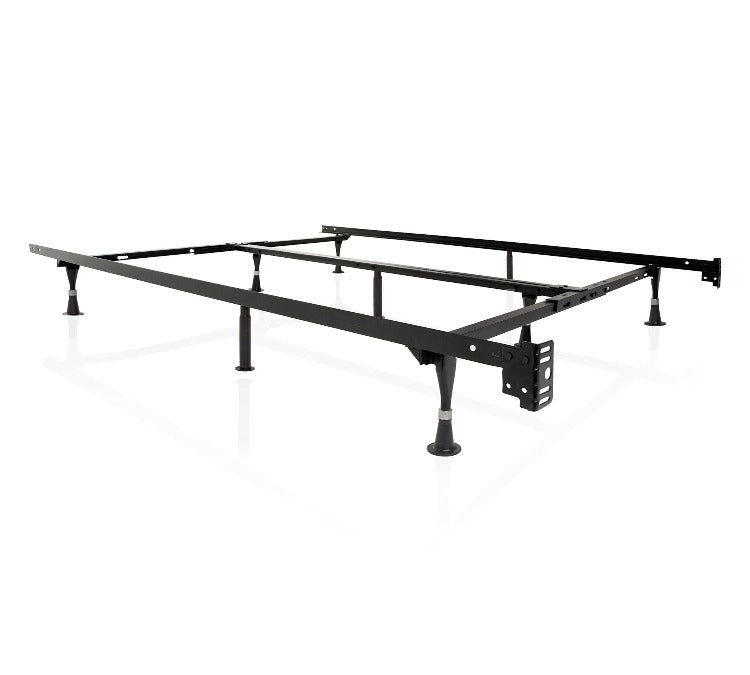 Metal Bed Frame with Glides
